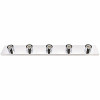 Royal Cove 5 Lights Polished Chrome Bath Light