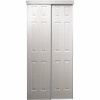 Truporte 106 Series 72 In. X 80 In. White Composite Bypass Door