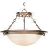 Monument 2 Lights Brushed Nickel Pendant