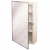 Proplus 16 In. X 22 In. Surface Mount Medicine Cabinet In Chrome