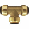Tectite 1/2 In. Brass Push-To-Connect Tee