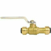 Tectite 1/2 In. Brass Push-To-Connect Slip Ball Valve