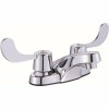 Premier Bayview 4 In. Centerset 2-Handle Bathroom Faucet Without Pop-Up Assembly In Chrome