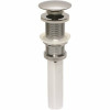 Premier VESSEL SINK POP UP-ASSEMBLY, CHROME