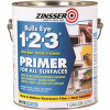 Zinsser Bulls Eye 1-2-3 1 Gal. White Water-Based Interior/Exterior Primer And Sealer