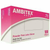 Ambitex Small Latex Disposable Powder-Free Usda-Approved Gloves (10-Case/100-Pack)