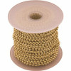 Satco 1/8 In. Brass Beaded Chain With 100 Ft. Spool