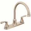 Cleveland Faucet Group Cornerstone 2-Handle High Arc Kitchen Faucet In Classic Stainless