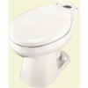 Gerber Plumbing Ultra Flush Pressure Assisted 1.0/1.28/1.6 Gpf Elongated Toilet Bowl Only In White