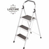 Gorilla Ladders 3-Step Steel Lightweight Step Stool Ladder 225 Lbs. Load Capacity Type Ii Duty Rating