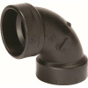 Nibco 1-1/2 In. Abs Dwv 90-Degree Hub X Hub Elbow