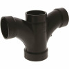 Nibco 2 In. X 1-1/2 In. X 1-1/2 In. X 1-1/2 In. Abs Dwv All Hub Double Fixture Sanitary Tee