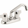 Moen Chateau 4 In. Centerset 2-Handle Utility Faucet In Chrome
