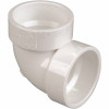 Nibco 1-1/2 In. Pvc Dwv 90-Degree Hub X Hub Vent Elbow