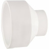 Nibco 3 In. X 2 In. Pvc Dwv Hub X Hub Reducing Coupling Fitting