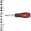 Milwaukee 11-In-1 Multi-Tip Screwdriver With Ecx Driver Bits
