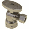 Premier Quarter Turn Angle Stop, 1/2 In. Ips X 1/2 In. Slip Joint, Lead Free