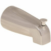 Proplus 1/2 In. Fip Bathtub Spout With Top Diverter, Brushed Nickel