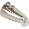 Proplus 3/4 In. Ips Bathtub Spout With Top Shower Diverter, Chrome