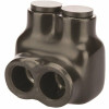 Nsi Industries 1/0-14 Awg Insulated Tap Connector, Black