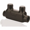 NSi Industries 250 MCM - 6 AWG Insulated In-Line Splice, Black