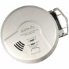 Hardwired 4-In-1 Smoke Fire Carbon Monoxide And Natural Gas Detector 9-Volt Battery Backup Microprocessor Intelligence