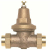 Zurn 1 In. Lead-Free Bronze Water Pressure Reducing Valve With Double Union Female Copper Sweat - 107544