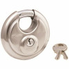 Master Lock 2-3/4In (70Mm) Wide Stainless Steel Discus Combination Padlock With Shrouded Shackle