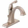 Delta Dryden Single-Handle Single Hole Bathroom Faucet With Metal Drain Assembly In Stainless