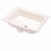 Kohler Archer Vitreous China Undermount Bathroom Sink With In Biscuit With Overflow Drain