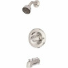 Delta Classic 1-Handle Wall Mount Tub And Shower Faucet Trim Kit In Chrome (Valve Not Included)