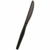 Dixie Ultra Smartstock Series-O Medium-Weight Black Disposable Polystyrene Plastic Knives, (960 Per Case)