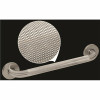 Wingits Premium Series 12 In. X 1.25 In. Diamond Knurled Grab Bar In Satin Stainless Steel (15 In. Overall Length)