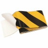 Hy-Ko 2 In. X 2 Ft. Striped Reflective Vinyl Safety Tape, Yellow And Black
