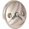 Proplus Bath Drain With Trip Lever Face Plate In Brushed Nickel