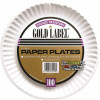 Green Label White Paper 9 In. Plates (1200-Pack)