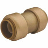 Sharkbite 1/2 In. X 3/8 In. Brass Push-To-Connect Reducer Coupling