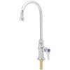 T&S Single-Handle Standard Kitchen Faucet With Swivel Gooseneck In Chrome