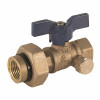 Jomar International Jomar Gas Ball Valve With Dielectric Union 1/2 In. Fnpt X 1/2 In. Fnpt