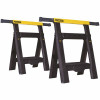 Stanley 32 In. 2-Way Adjustable Folding Sawhorse (2-Pack)
