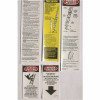 Werner Fiberglass Extension Ladder Safety Labels, 300 Lbs.