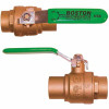 Ball Valve, Solder Joint Ends, 1/2 In. Lead Free With Custom Handle