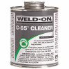 Weld-On C-65 Pvc/Cpvc/Abs/Styrene Cleaner, Clear, Low Voc, 1 Pint (16 Fl. Oz.)