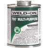 Weld-On 8 Oz. Pvc 790 Multi-Purpose Cement In Clear
