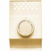 Cadet Single-Pole Electric Baseboard-Mount Mechanical Thermostat In Almond
