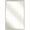 Bradley 24 X 36 In. Angle Frame Mirror, Stainless Steel