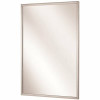 Bradley 18 X 36 In. Channel Frame Mirror, Stainless Steel