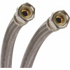 Fluidmaster 3/8 In. Compression X 3/8 In. Compression X 20 In. L Braided Stainless Steel Faucet Connector