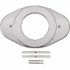 Delta 8.22 In. Renovation Cover Plate In Chrome