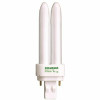 Osram Sylvania Sylvania Dulux D Preheat Ecologic Dual Tube Compact Fluorescent Lamp, T4, 9 Watts, 3500K, 82 Cri, G23-2 Base